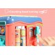 A XINAO TOYS Infant toys Activity Play Cube Six-Sided Box Montessori Shape Match Infant Development Educational Toy For Kids 13 24 Months