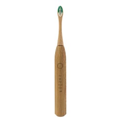 AchSchon 1set Sonic Bamboo Electric Toothbrush Waterproof Ultrasonic Automatic Tooth Brush With 3 Soft Head Oral Hygiene Clean