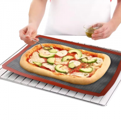 Aomer Perforated Silicone Baking Mat Non-Stick Baking Oven Sheet Liner for Cookie /Bread/ Macaroon/Biscuits Kitchen Tools
