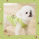 Arbozew 3 Pieces Dog Shirts Striped Dog T-Shirts Puppy Pet Apparel for Small animals