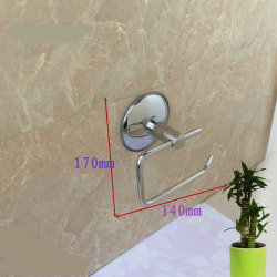Adodeen Sleek Silver Stainless Steel Wall-Mounted toilet paper holders - No-Drill, Rust-Resistant for Bathroom & Kitchen Use in Hotels & Homes