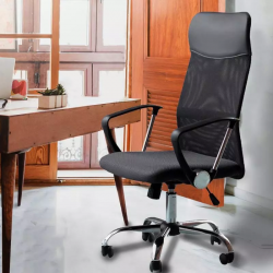 Aconasik Office Chair 360 Rotation Can Lift Office Chair Ergonomic Simple Design Mesh Backrest