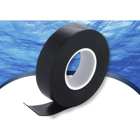 MEBMIK Electrical Tape Black Waterproof PVC - 0.75In 65ft 1Pack High Temp Weatherproof Bulk Vinyl Heavy Duty Electric Insulation Tape for Indoor Outdoor