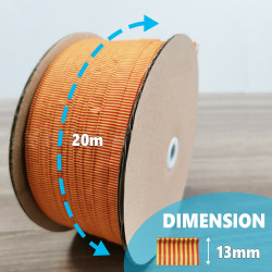 Book Binding With Strong Wear-Resistant Tape, 20m x 13mm, Clean Incision, No Drop Thread, Backrest & Spine Protection - Book Binding Glue, Book Cloth, Book Binding Cloth, Book Binding