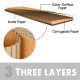 12pcs 15.7x2.6x2.6in Shipping Boxes,Small gift boxes with lids for presents,High Quality Brown Shipping Boxes,Right Angle,Load-bearing,ComPressive,Stick Firmly,Premium Board,Flat Cutting,Long Box