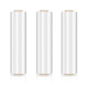 3-Pack 21.9yd x 17.7in Transparent Unbreakable High Elasticity Wrap, Wrap For Packing, Press And Seal Wrap, Packing Paper Sheets For Moving, Wrap For Moving